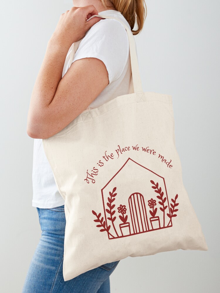 Luxury Bags Made In China - Tas Tote Bag dengan gambar lirik