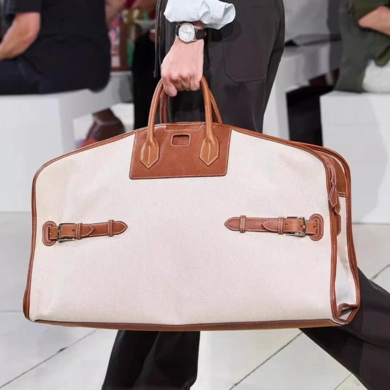 Luxury Bags Old Money - Tas Tote Perjalanan Mewah Unisex Gaya