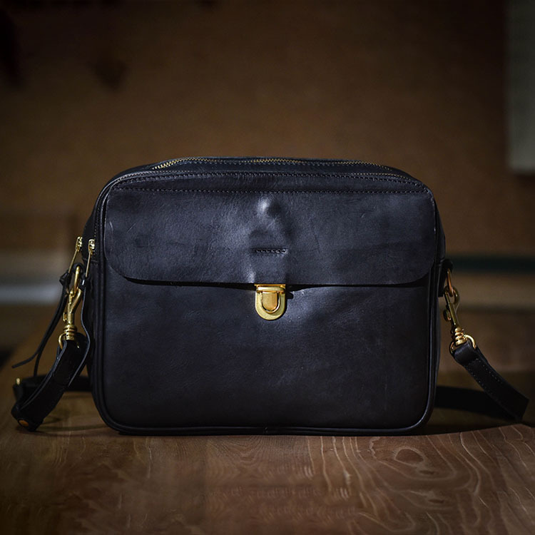 Luxury Bags Made In China - Tas Selempang Multi-lapis Buatan Tangan Pria