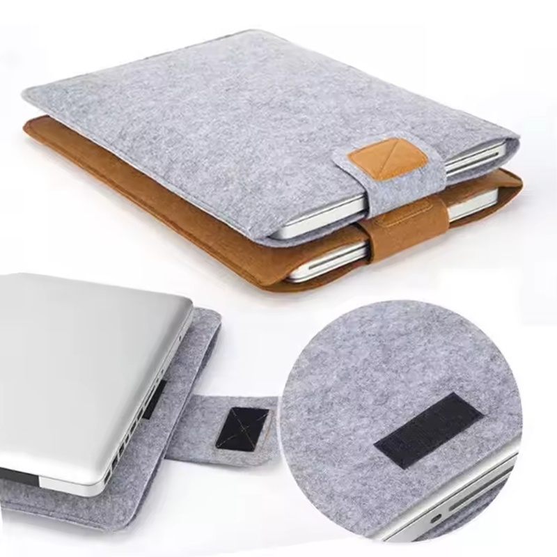 Luxury Bags Laptop - Tas Felt Anti Gores Portabel Kantong
