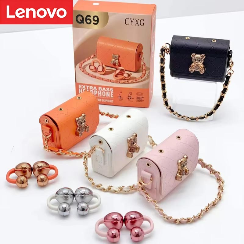Luxury Bags Video - Headphone Bluetooth Baru Lenovo Desain Tas