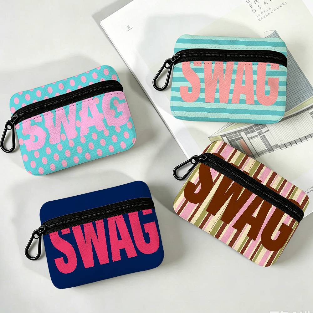 Dompet Koin Mini S-SWAG Bahan  - Accordion Wallet Zip ulasan dan harga