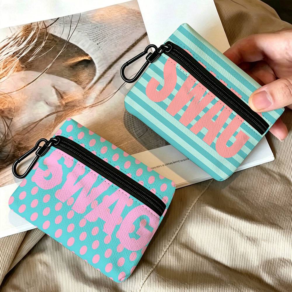 Dompet Koin Mini S-SWAG Bahan  - Accordion Wallet Zip ulasan dan harga