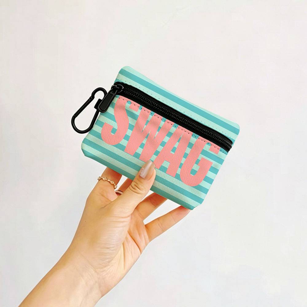 Dompet Koin Mini S-SWAG Bahan  - Accordion Wallet Zip ulasan dan harga