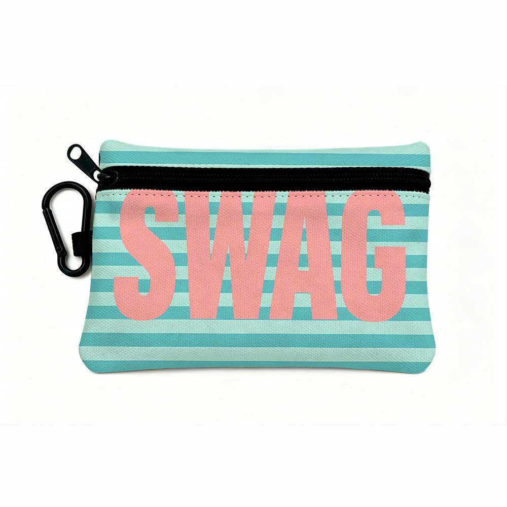 Dompet Koin Mini S-SWAG Bahan  - Accordion Wallet Zip ulasan dan harga