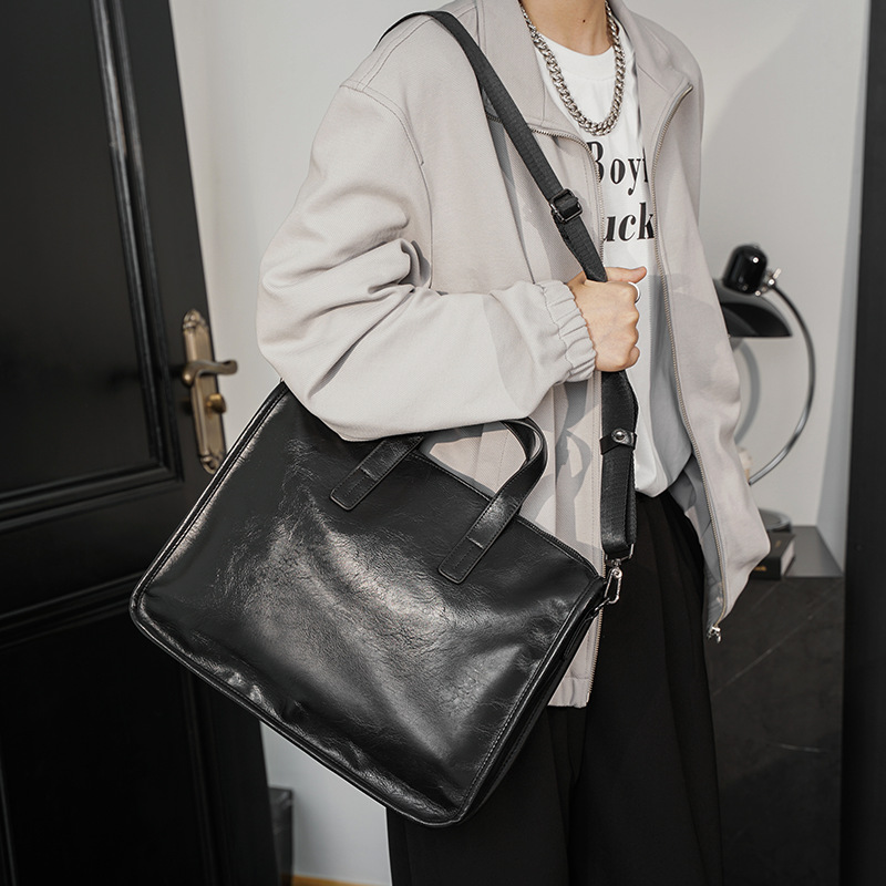 Tas Tangan Pria Bisnis Kasual  - Luxury Bags Laptop ulasan dan harga