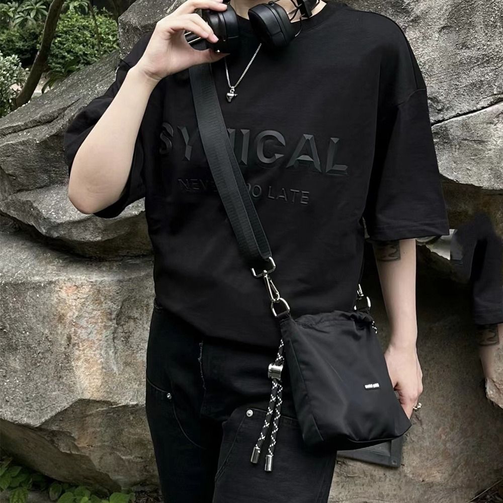 Tas Ember Serut Hitam Gaya Kor - Luxury Bags Storage ulasan dan harga