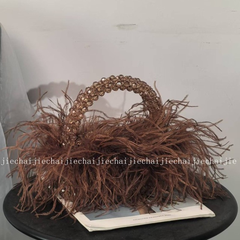 Tas Tangan Wanita Desain Bulu  - Luxury Bags China Wholesale ulasan dan harga