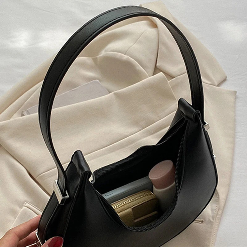 Tas Selempang Wanita Kulit PU  - Accordion Wallet Zip ulasan dan harga