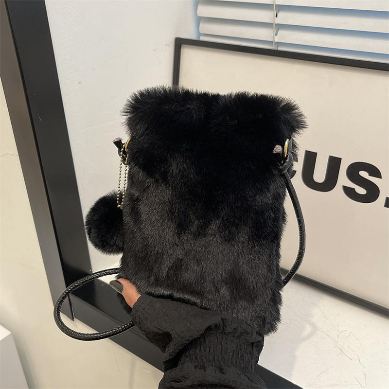 Tas Ponsel Bulu Musim Gugur da - Accordion Wallet Zip ulasan dan harga
