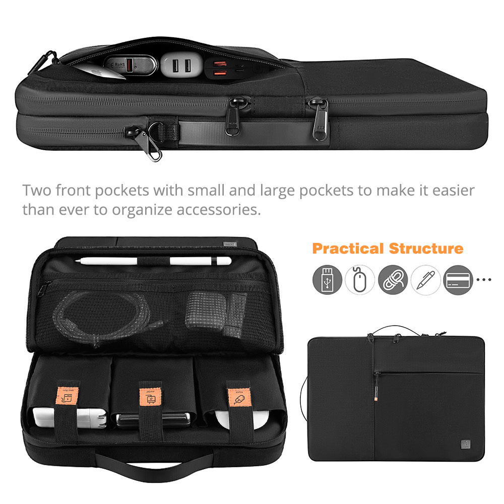 WIWU Tas Laptop Portabel Baru  - Luxury Bags Laptop ulasan dan harga