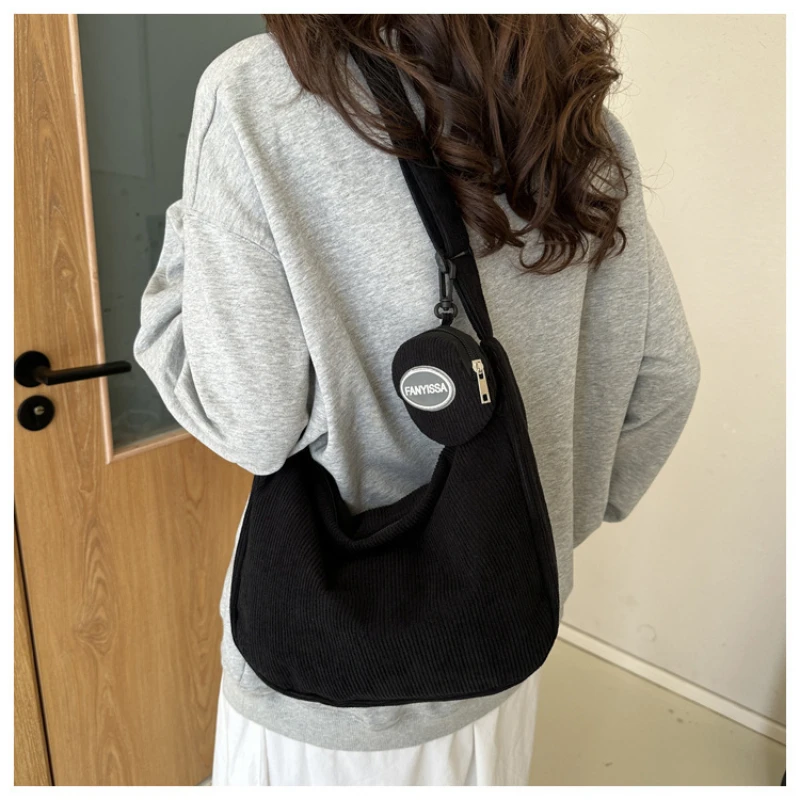 Tas Selempang Korduroi Vintage - Accordion Wallet Zip ulasan dan harga