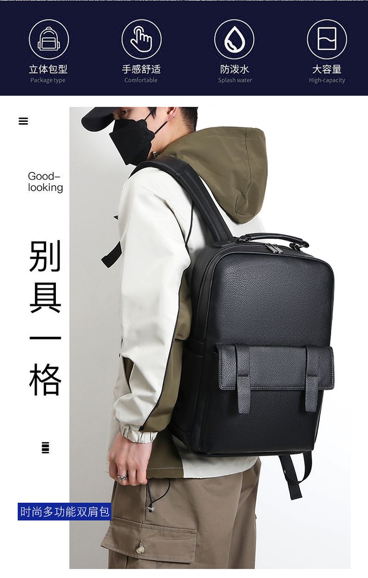 Ransel kulit mewah pria dengan - Luxury Bags Leather ulasan dan harga