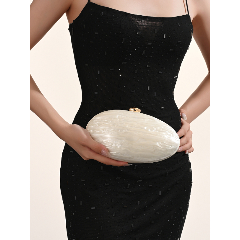 Tas Malam Clutch Cangkang Akri - Luxury Bags Medium Size ulasan dan harga
